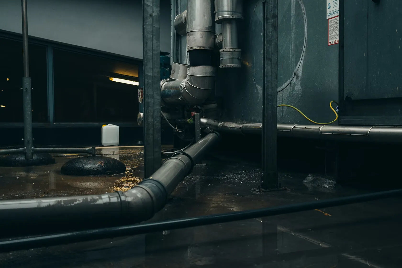 Flooded basement due to cheap plumbing
