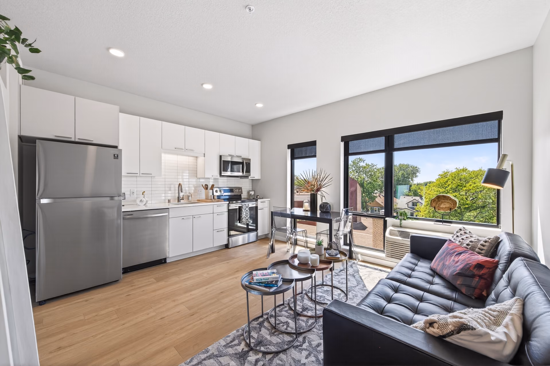 Interior of The Pitch Apartments