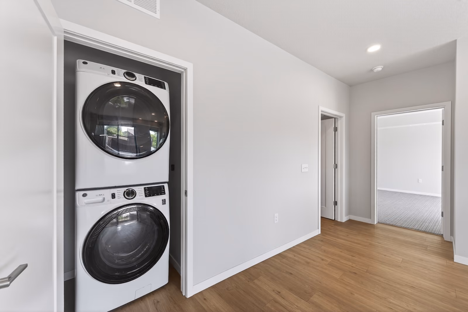 In-unit laundry at The Pitch Apartments