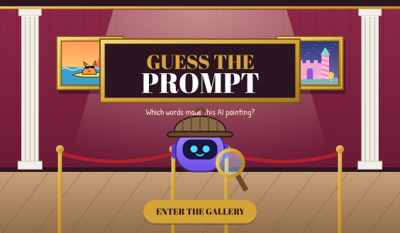 Guess the Prompt game thumbnail, coming soon to Flowkidz