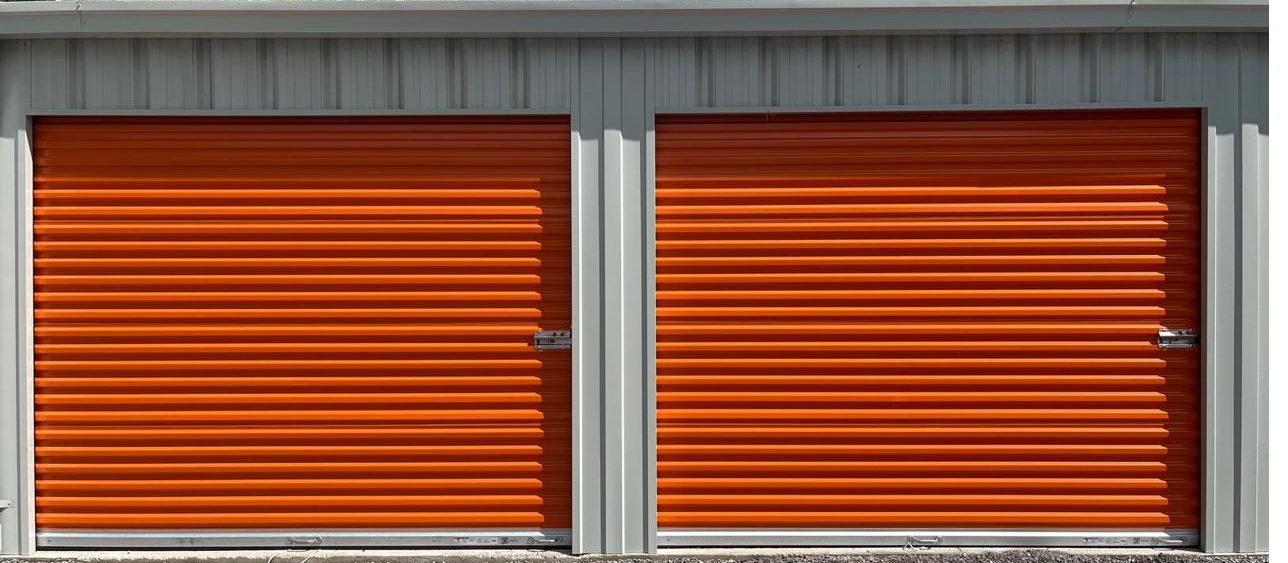 Storage units at the HJ Storage facility