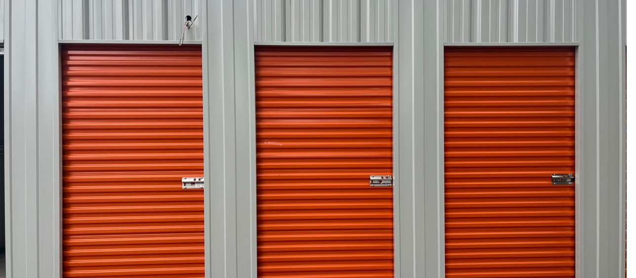 Exterior of the HJ Storage facility
