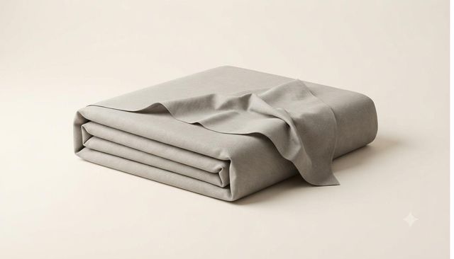 Folded breathable furniture cover