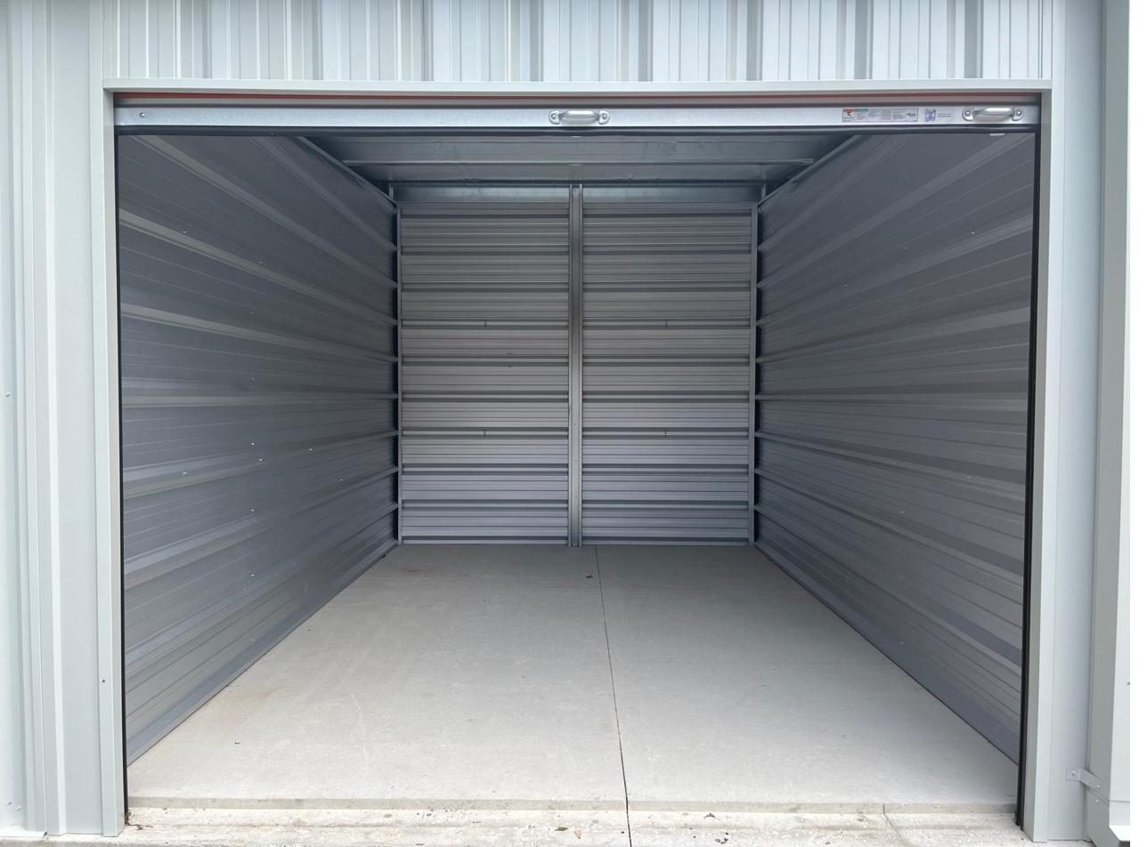 10x20 drive up storage unit at HJ Storage in Niagara Falls, Ontario