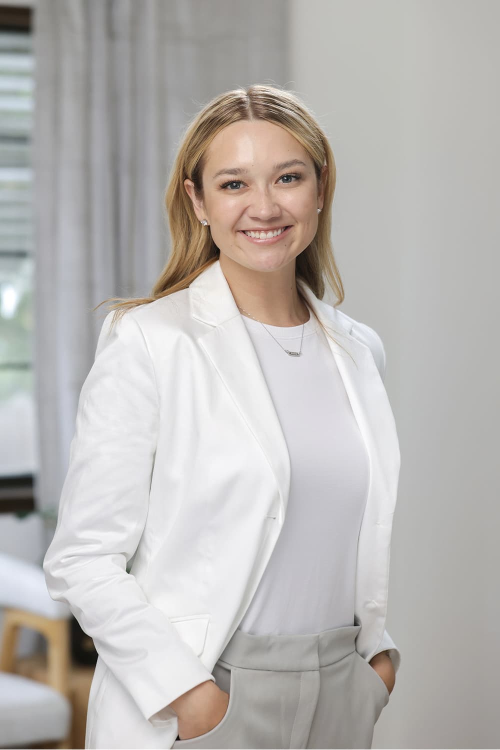 Dr. Riley Oliver, DDS, in her dental office on Sonoma Highway in Sonoma, CA
