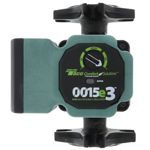 Taco 0015e3-2F4 High Efficiency Three Speed Circulator Pump