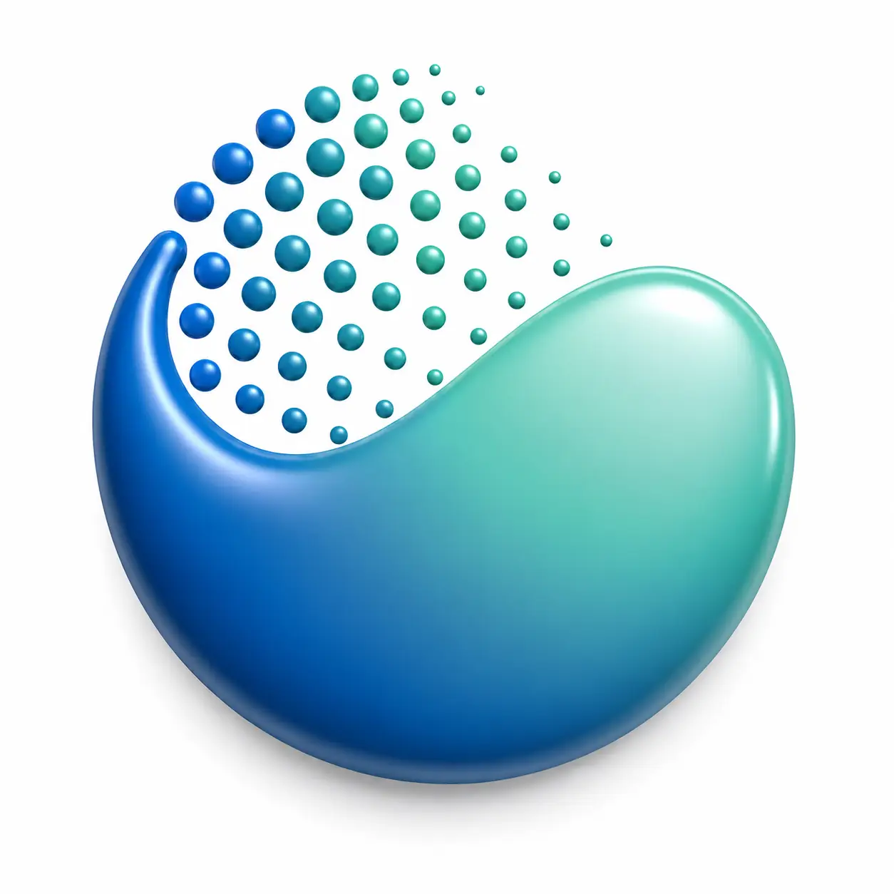 Tidewavebio 3D logomark render