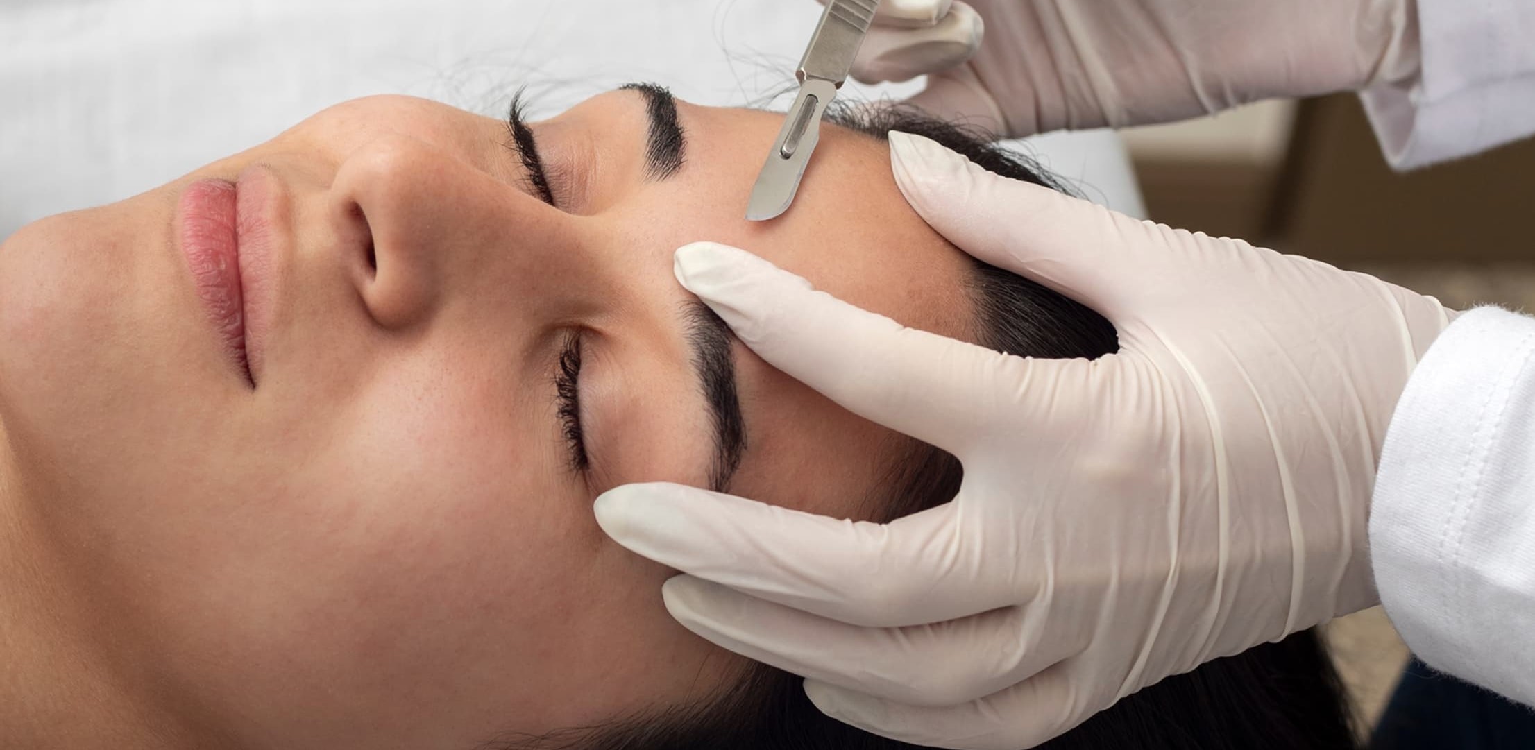 Dermaplaning facial at NewskinLA in Burbank