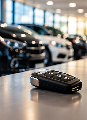 Automotive showroom