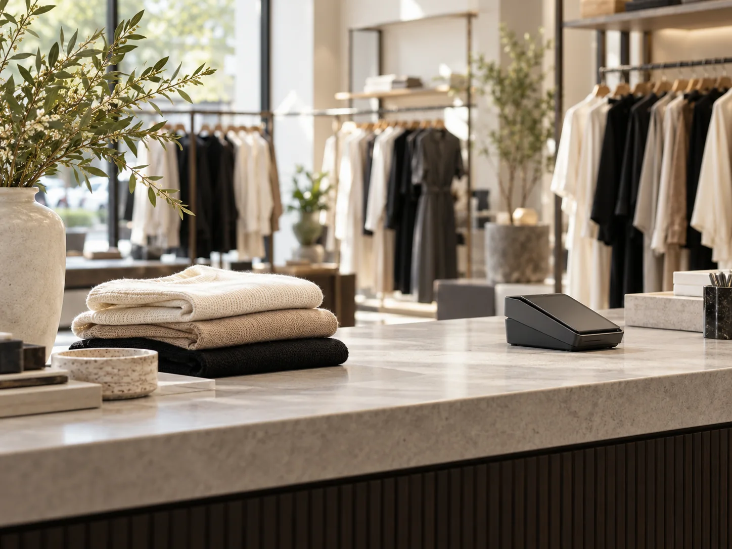 Retail boutique checkout