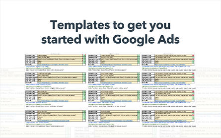 google ads planning template for free