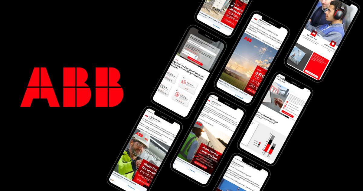 ABB Utilities Multi-Channel Campaign (LinkedIn, Google & Email)