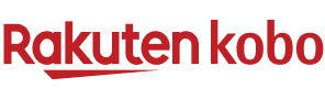 Rakuten kobo logo in red text with a red underline beneath 'Rakuten'.