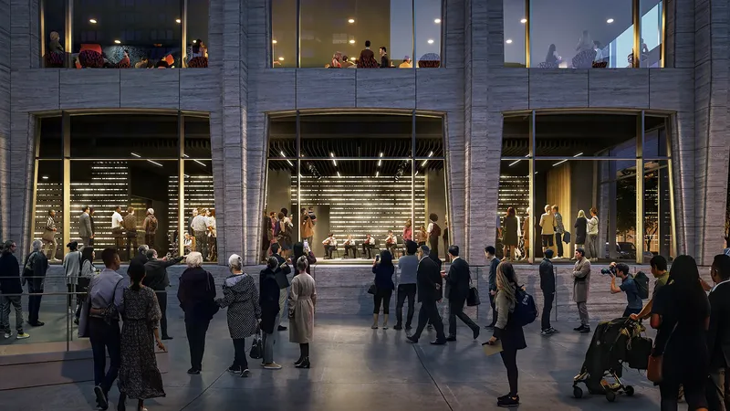 Kenneth C. Griffin Sidewalk Studio at Lincoln Center, New York
