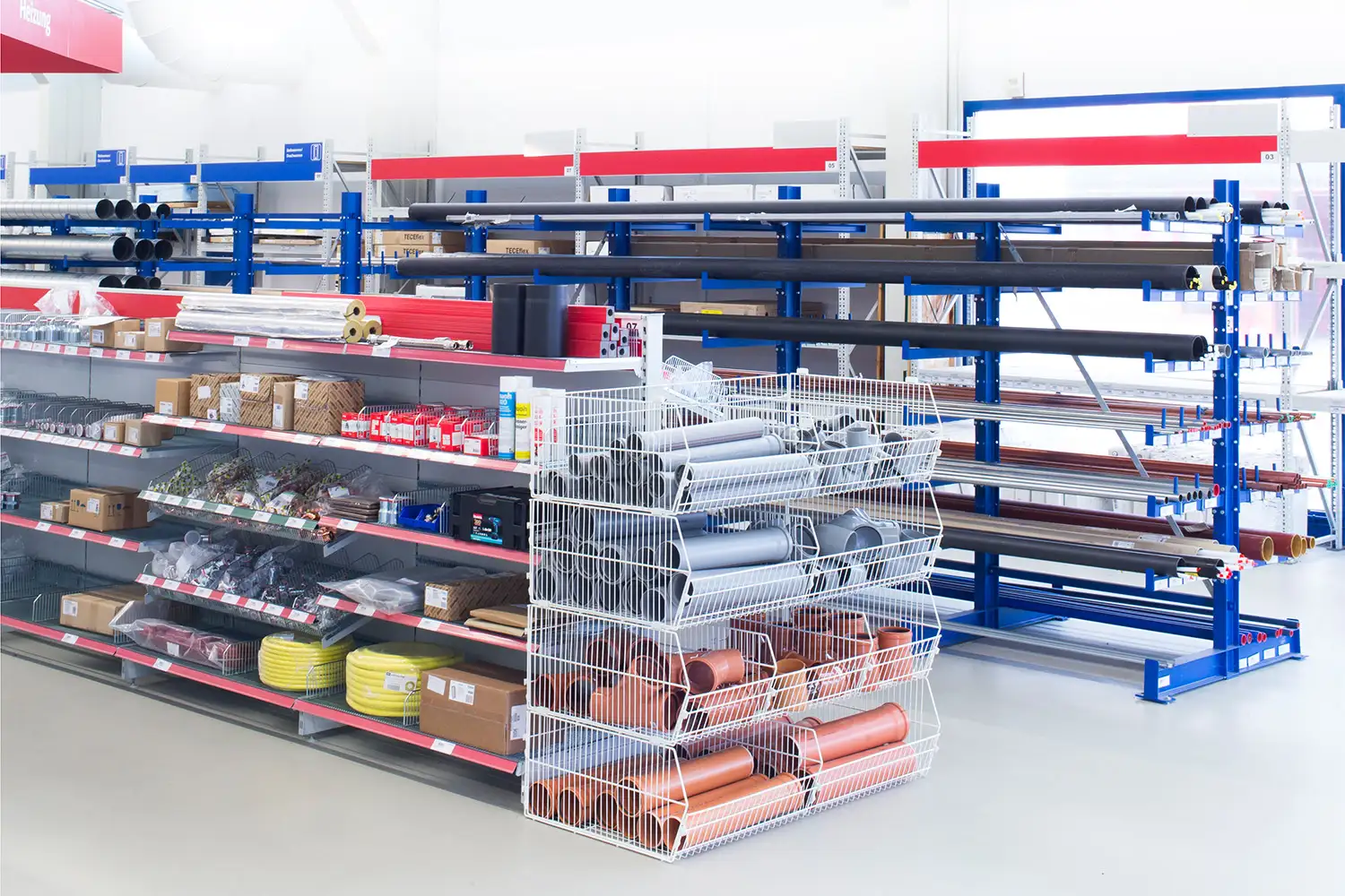 Ordnung für eine enorme Produktvielfalt