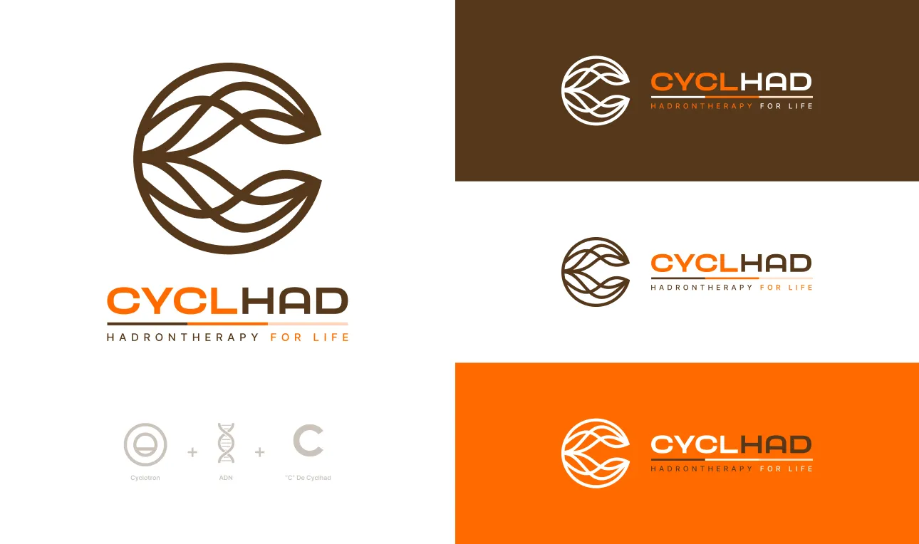 Logo CYCLHAD et ses déclinaisons de couleurs