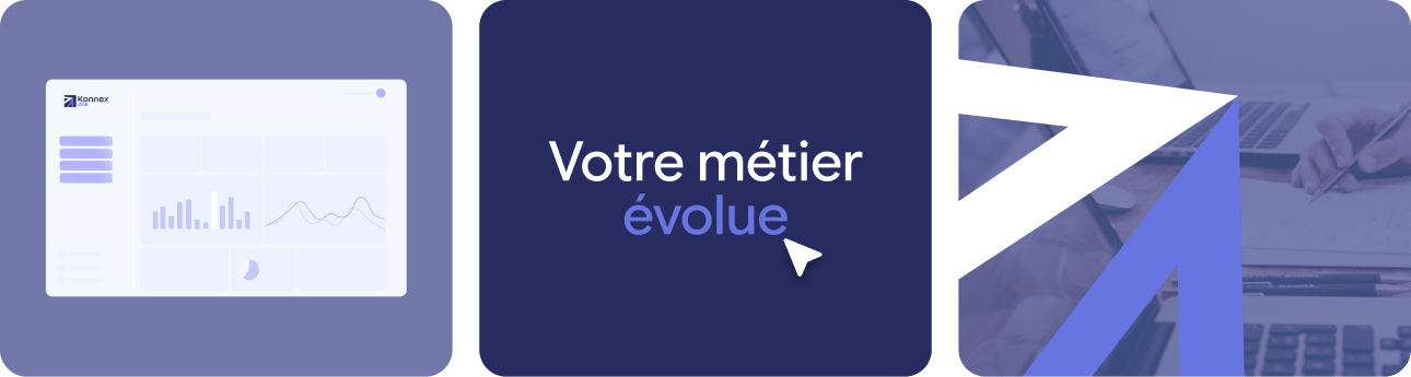 Écrans du motion design de présentation Konnex One