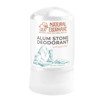 Natural alum stone deodorant