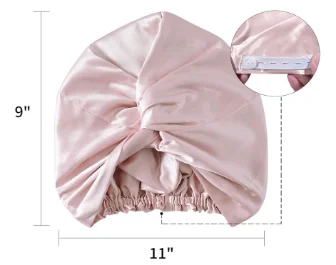 Silk sleep bonnet