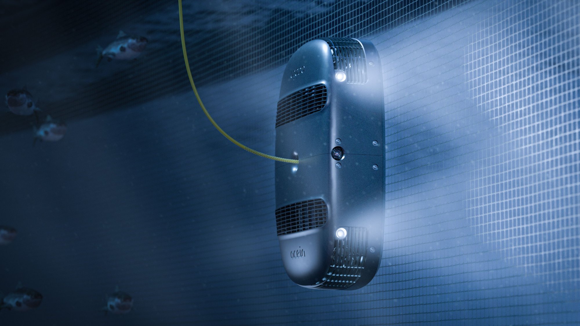 Design and engineering of a net cleaner that lives in the pen