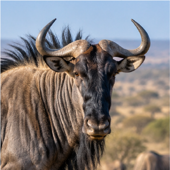 BLACK WILDEBEEST