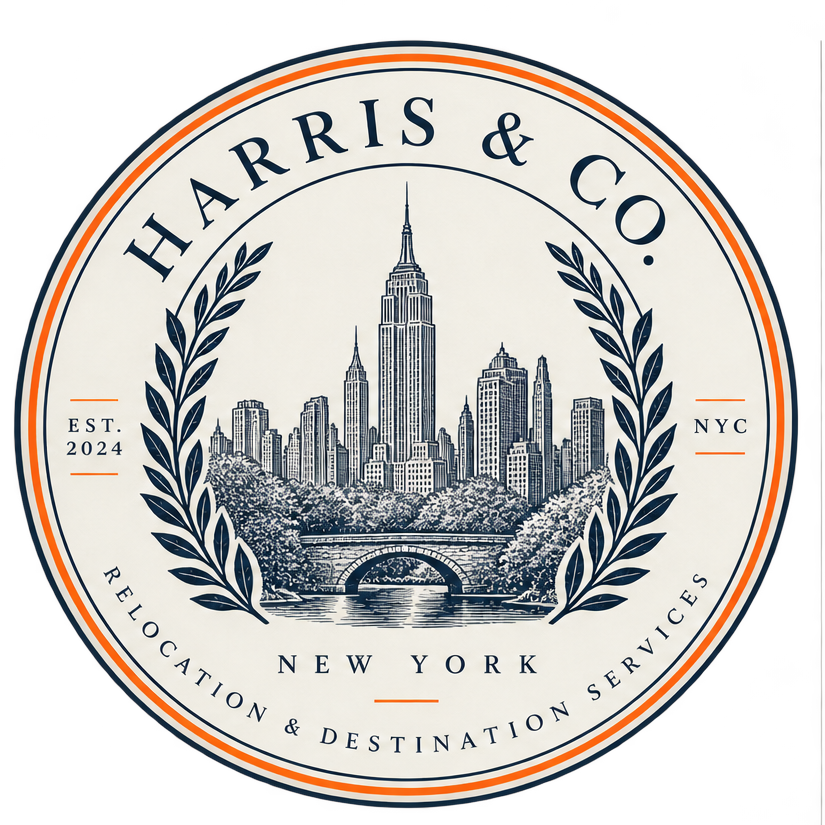 Harris & Co. New York Relocation and Destination Services seal