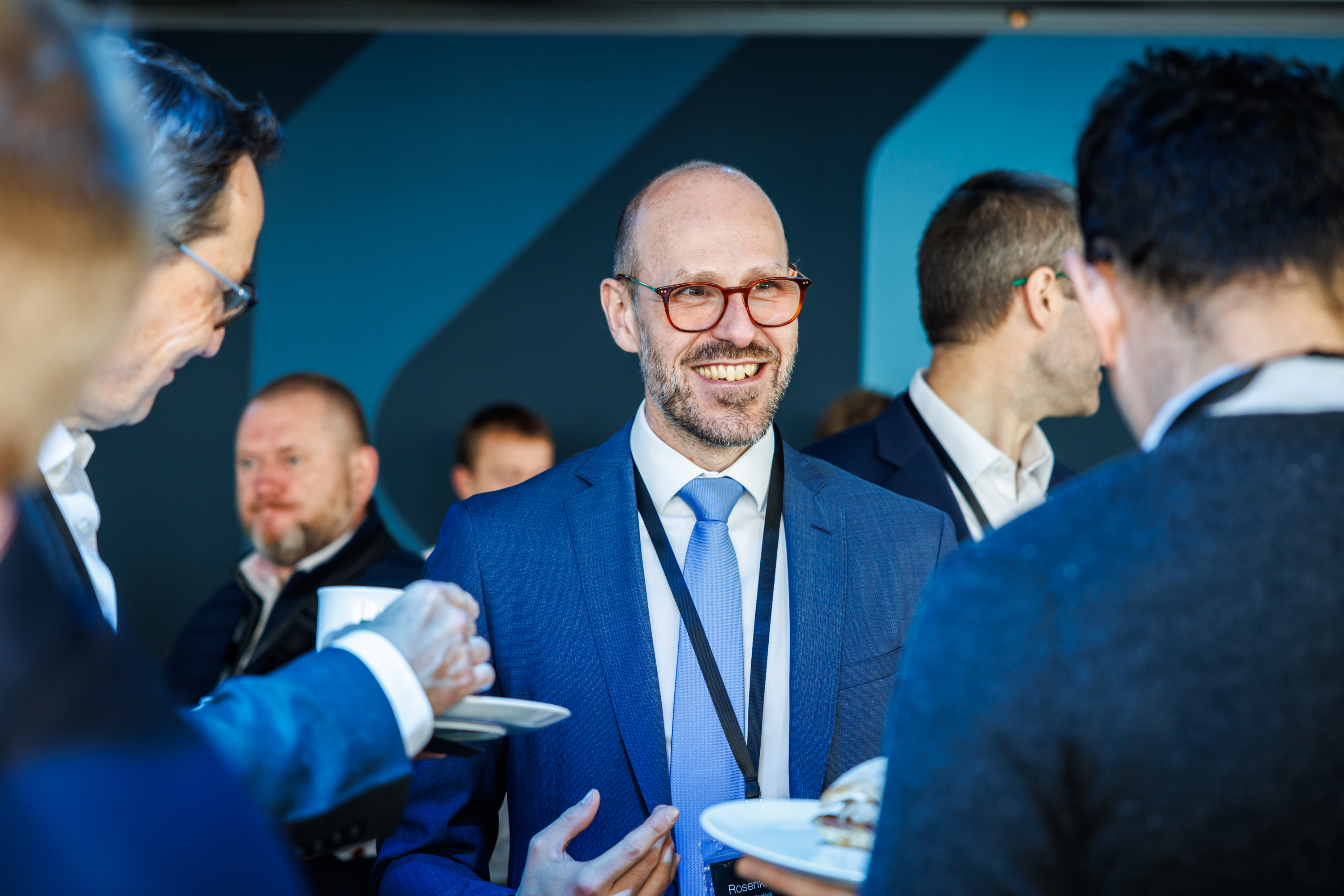 image of guest speaker at a conference (for a legal tech)