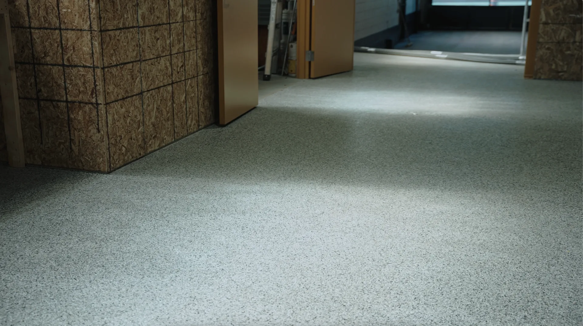 Polyaspartic garage floor coating in Boca Raton, Florida