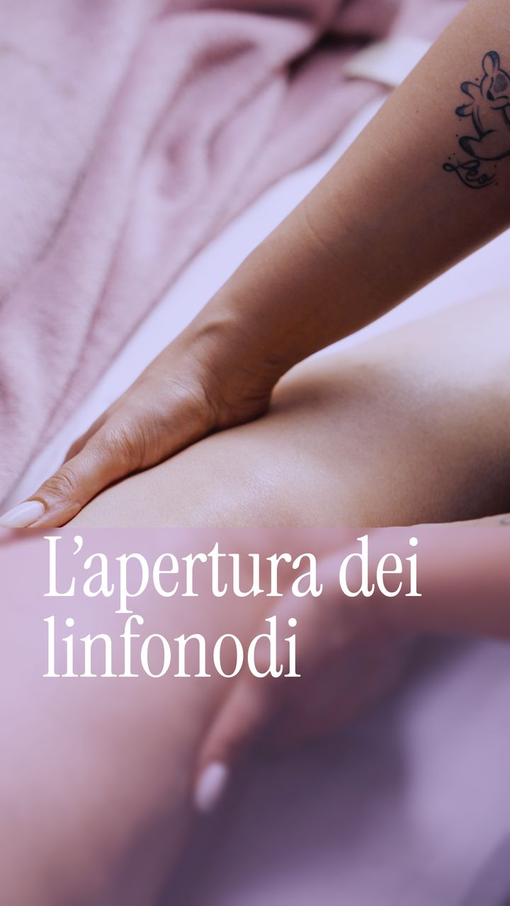Linfodrenaggio: come si fa e perché si parte dal collo