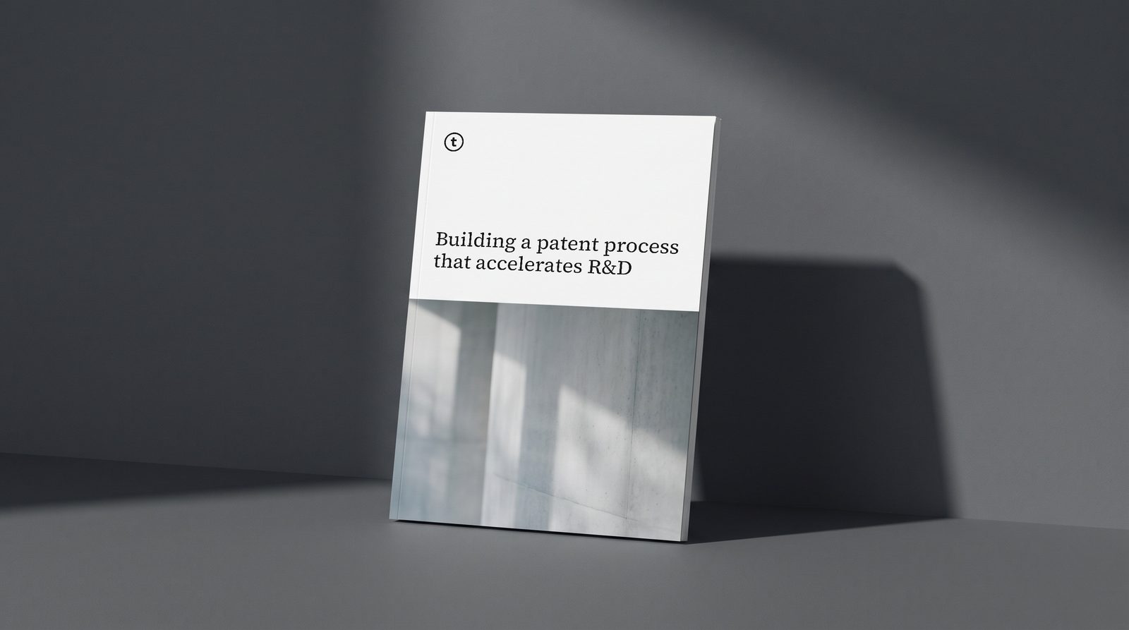 Guide cover: Building a patent process that accelerates R&D