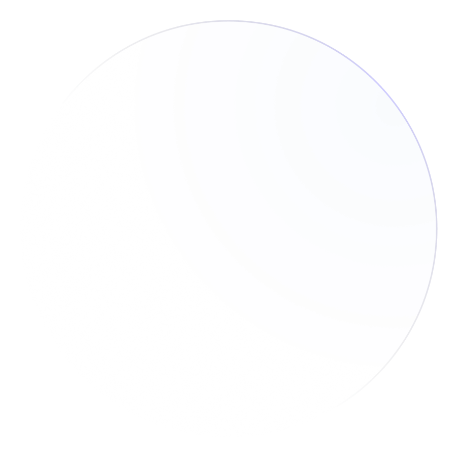 A circular shape showing concentric rings in varying shades of blue on a black background, creating a gradient wave effect from the center outward.