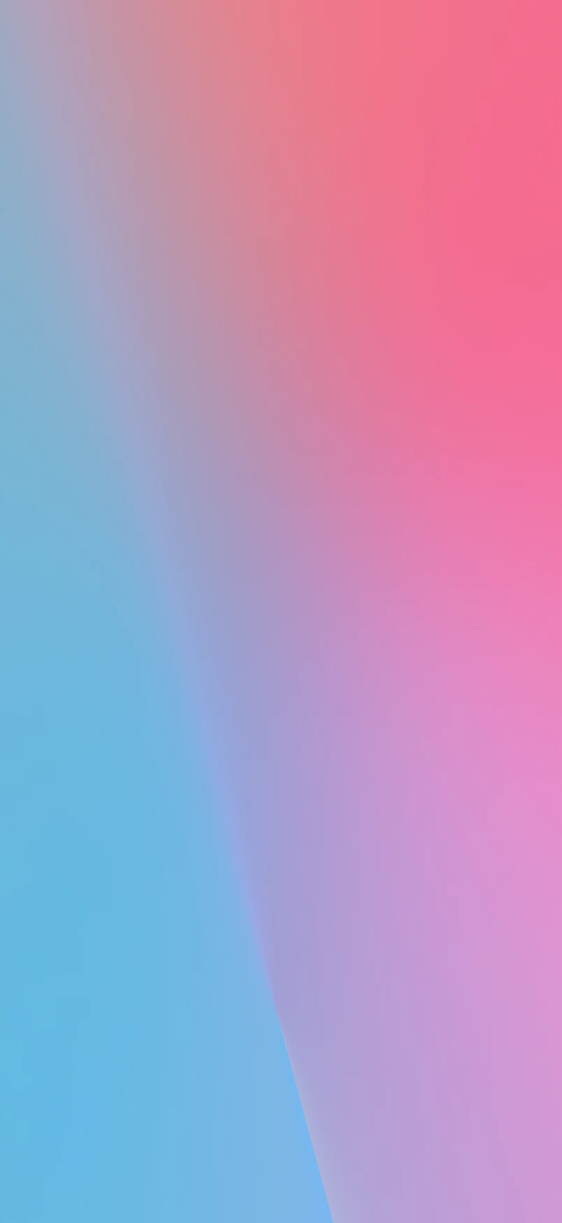Smooth gradient background blending blue, pink, and purple colors diagonally across the image.