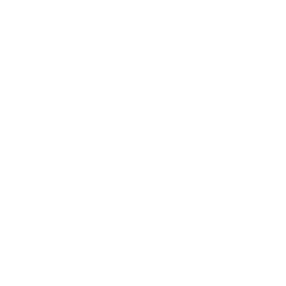 White capital letter H on a solid black square background.