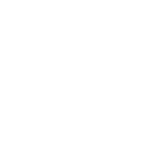 White capital letter H on a solid black square background.