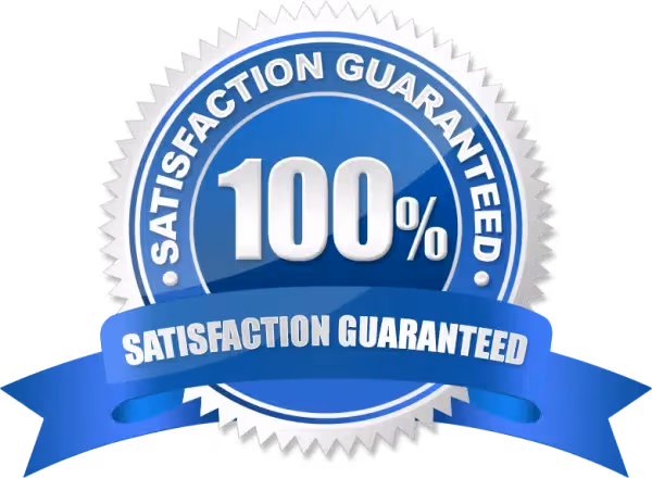 100% Satisfaction Guaranteed logo