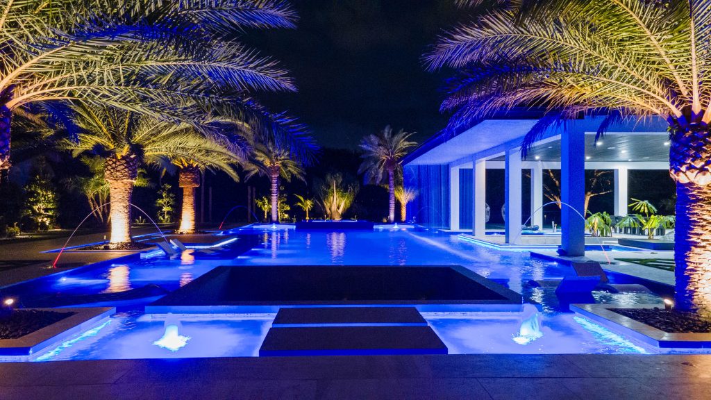 Pool Lighting in Texas — How the Right Lights Transform Your Pool After Dark