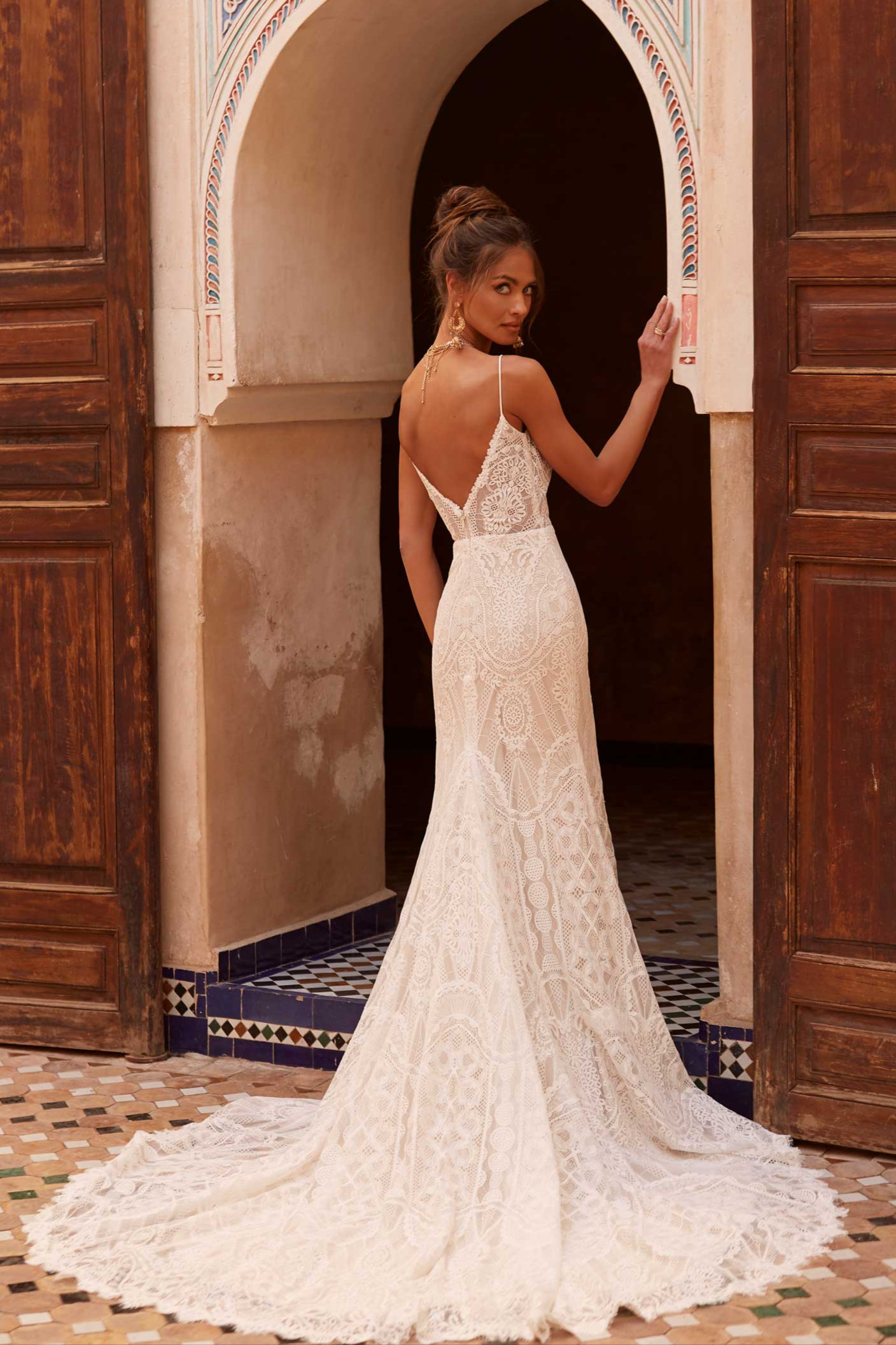Back view