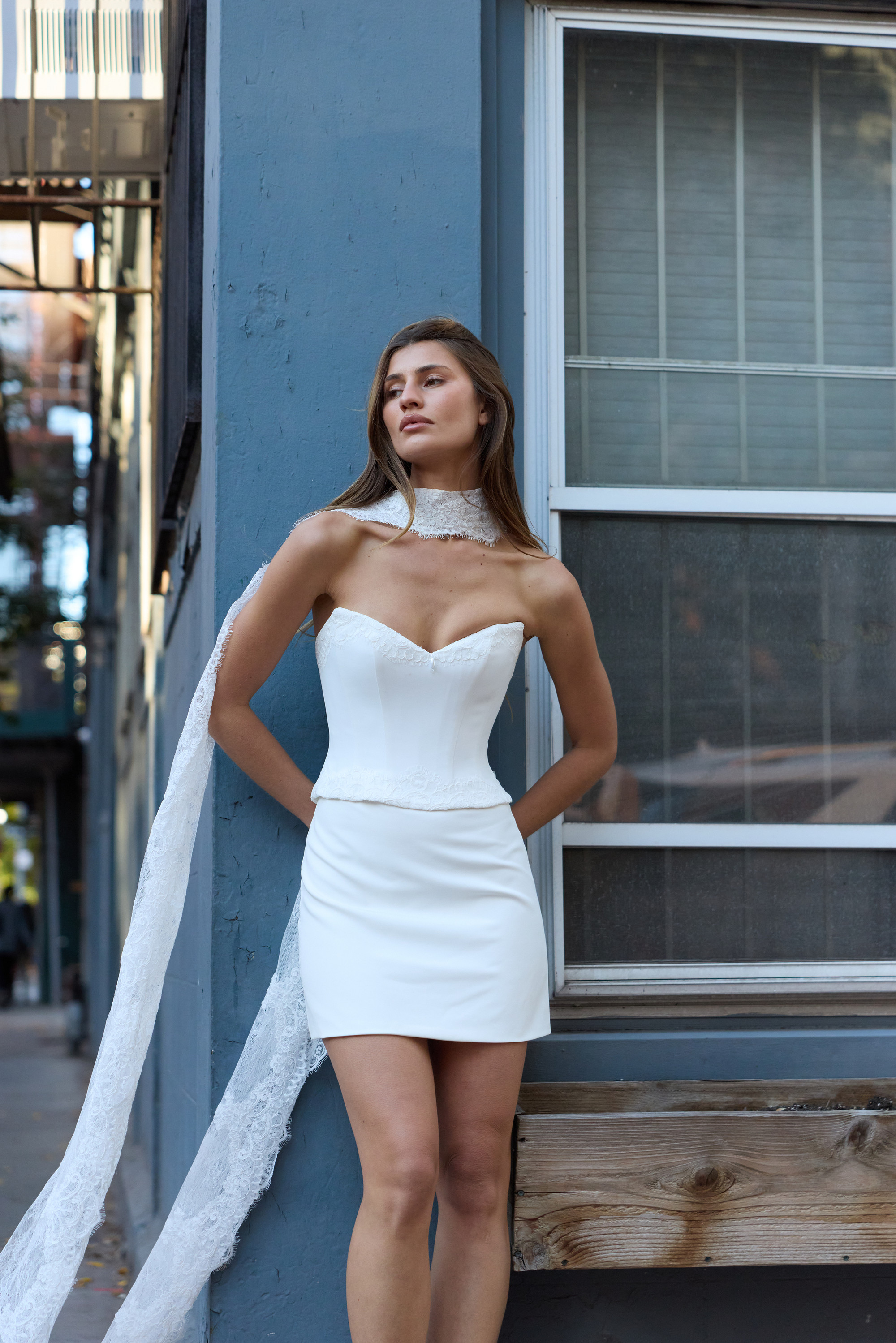 NATE MINI SKIRT by MWL BRIDE — 7