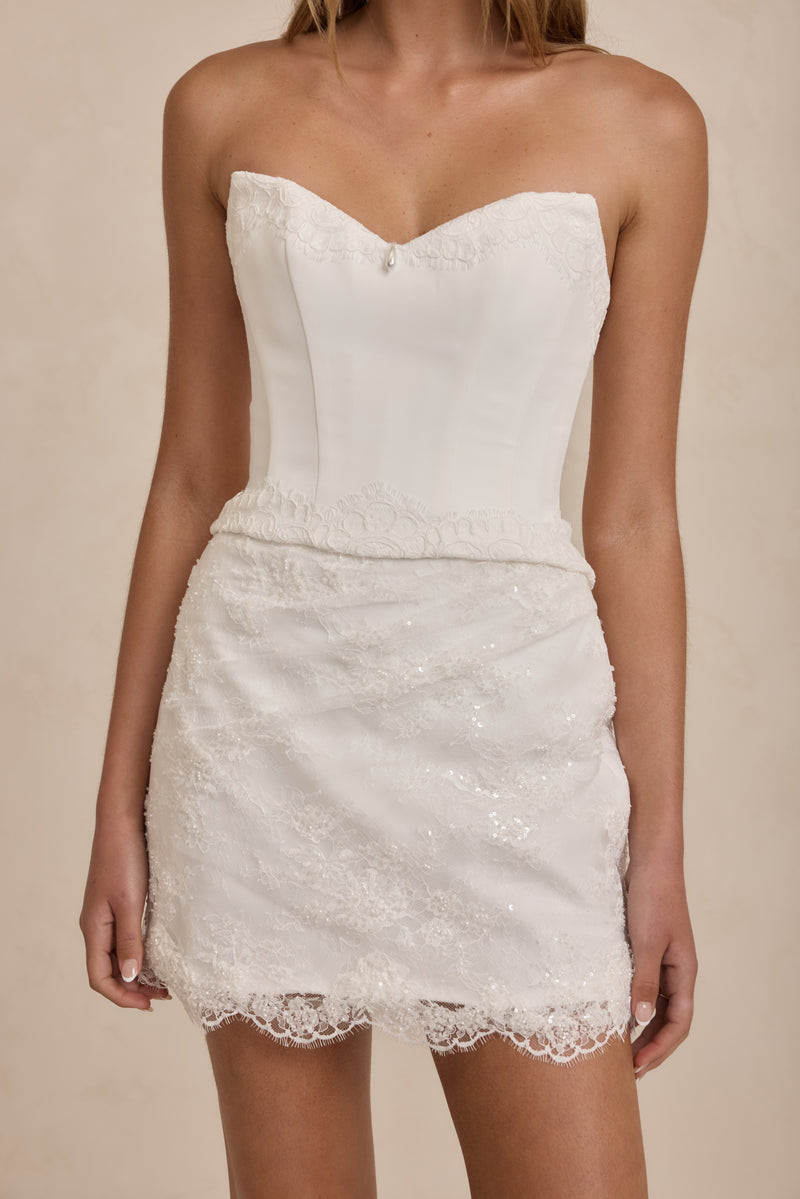 WALDORF MINI SKIRT by MWL BRIDE — 1