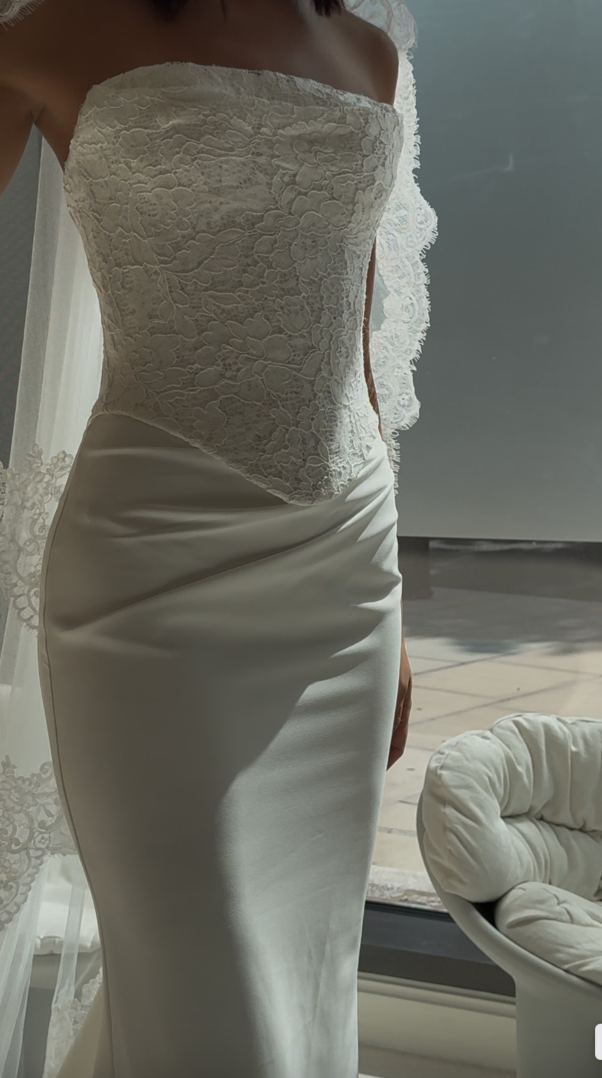 FRANCESCA SATIN SKIRT by MWL BRIDE — 5