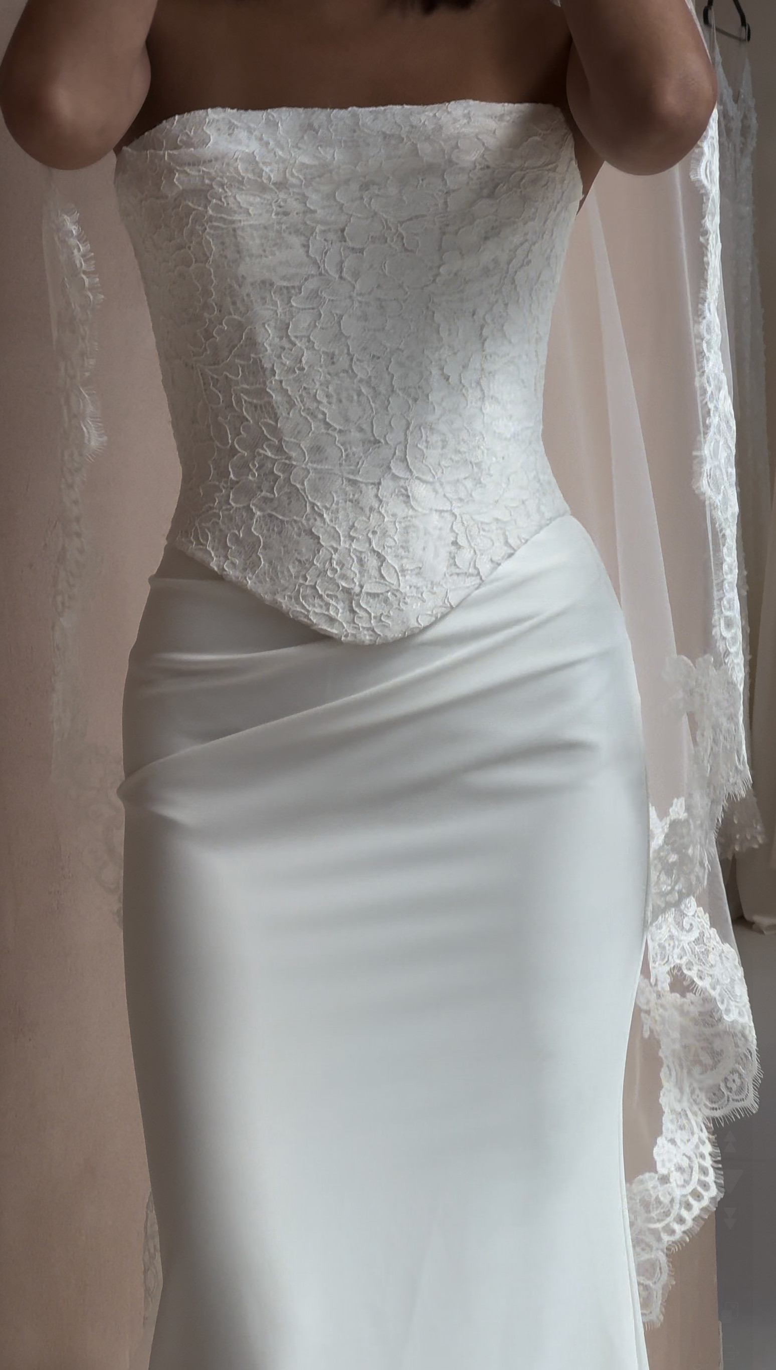 FRANCESCA SATIN SKIRT by MWL BRIDE — 3