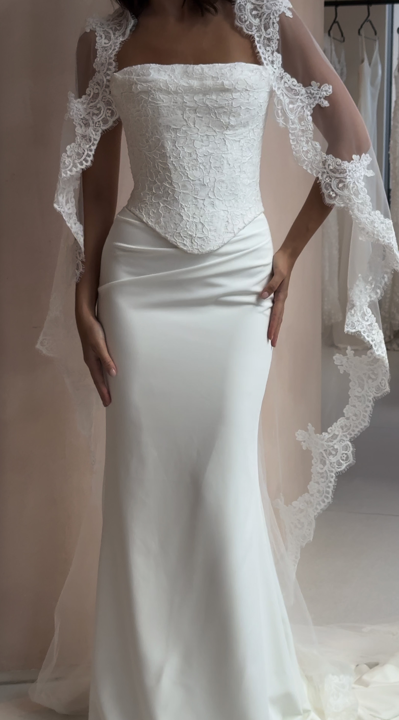 FRANCESCA SATIN SKIRT by MWL BRIDE — 4