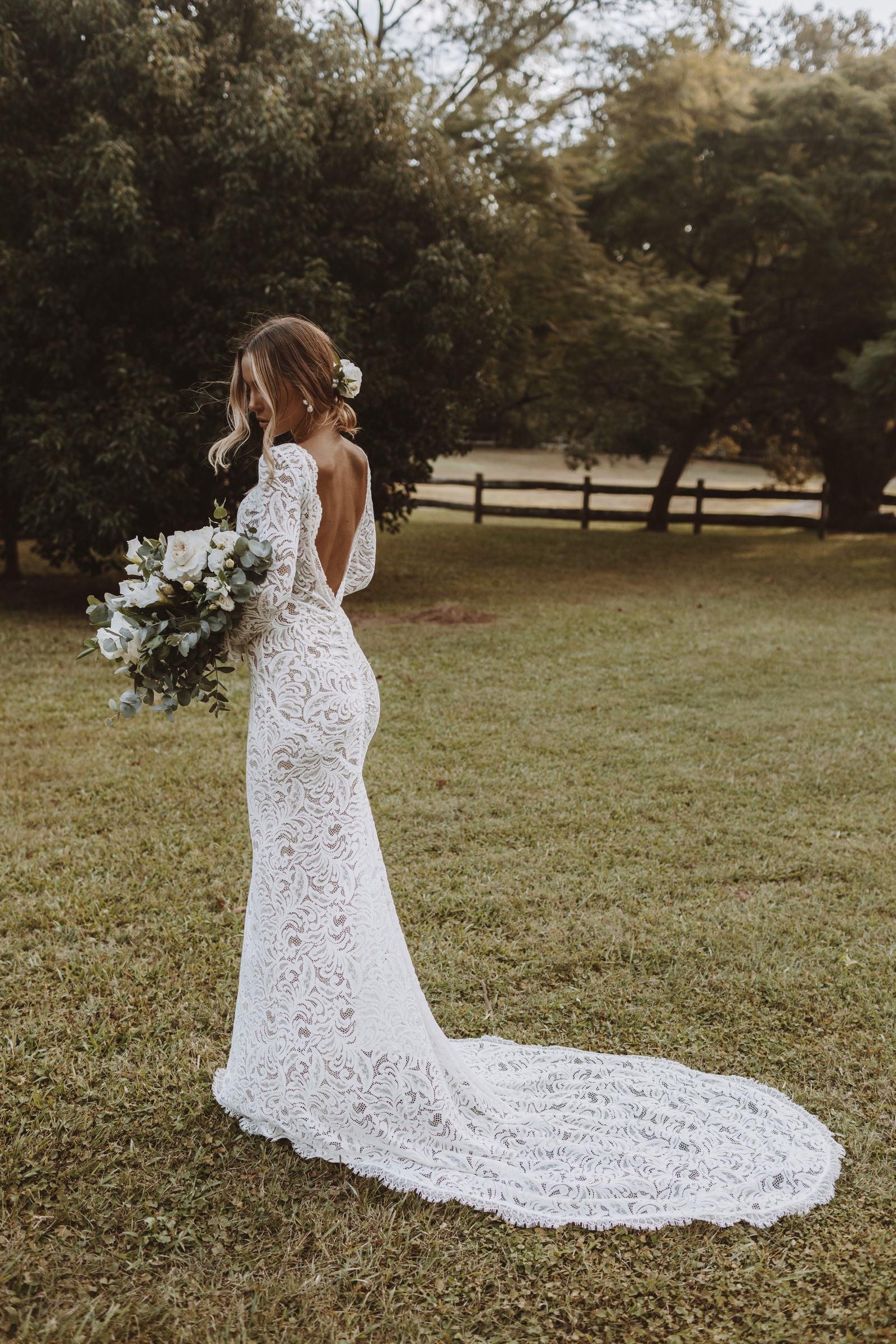 Back view