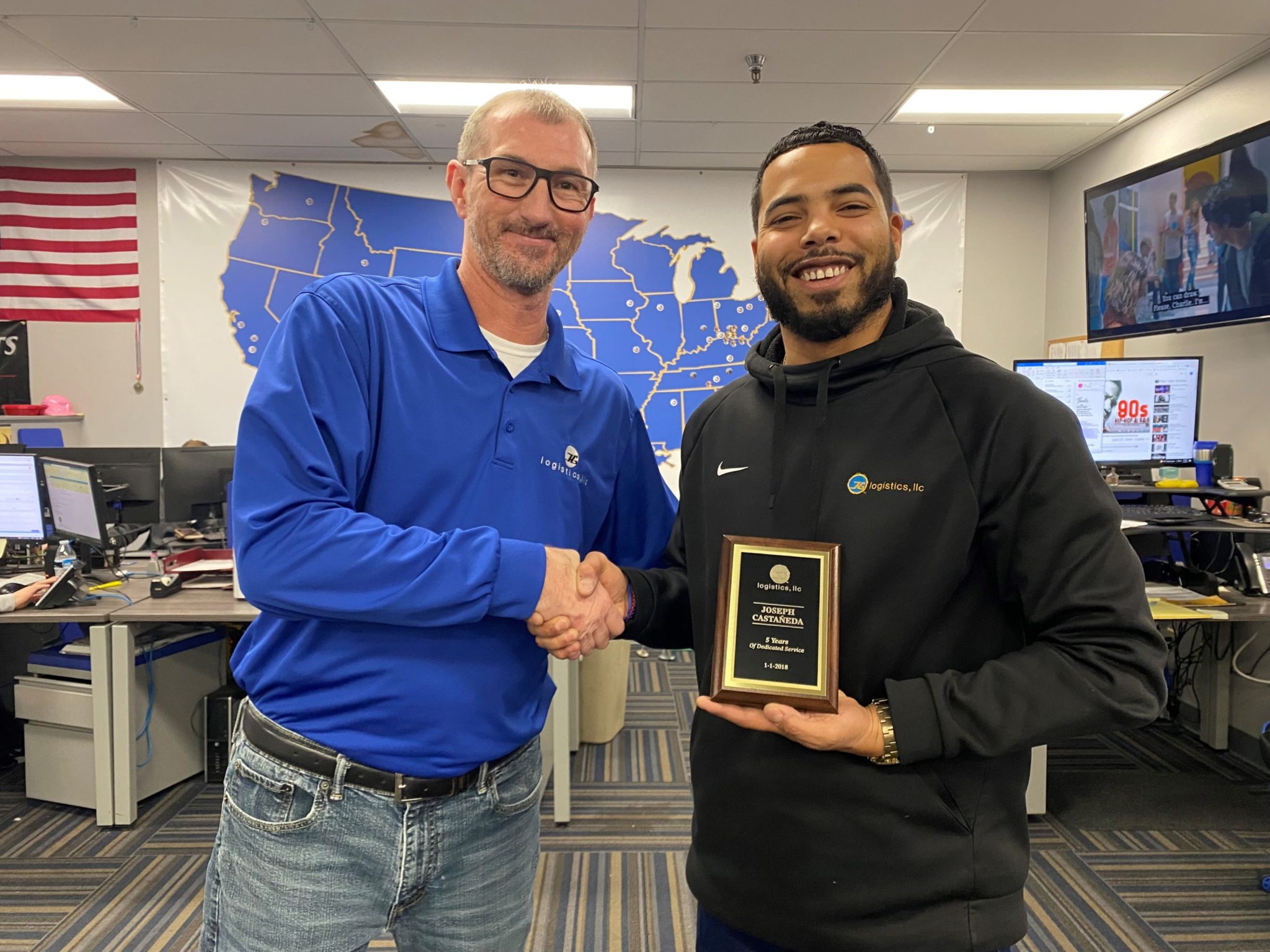 Joe Castaneda Receives 5 Year Service Award
