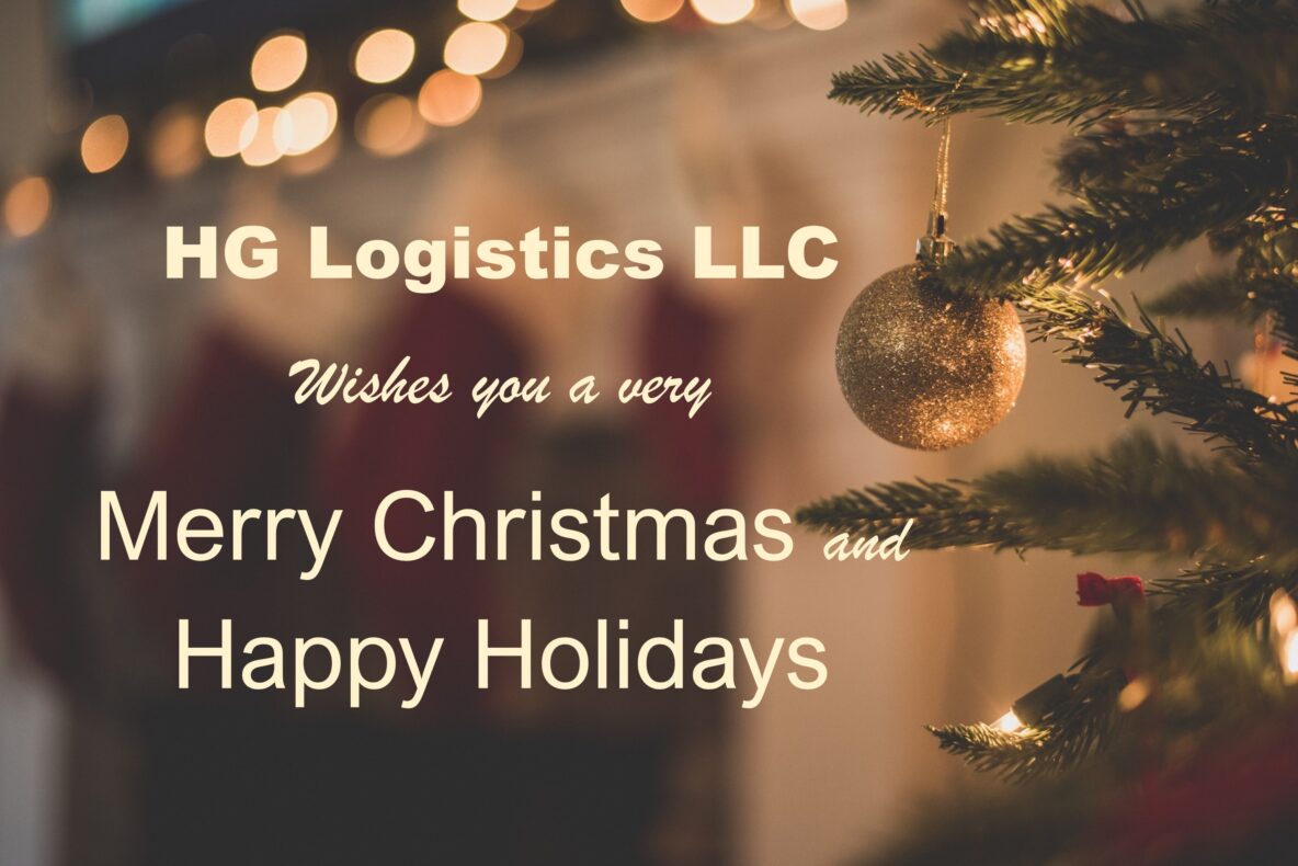 HG Logistics Wishes Everyone a Blessed and Safe Holiday Season!