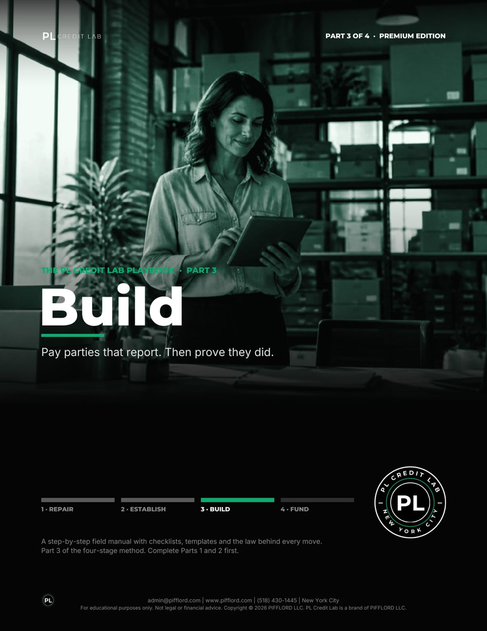Playbook Part 3 Build