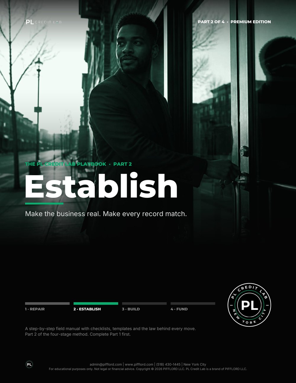 Playbook Part 2 Establish