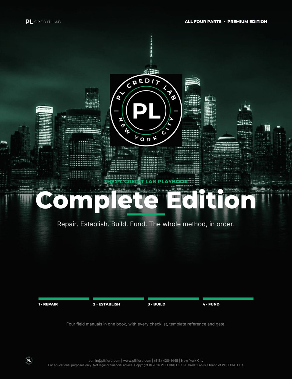 The PL Credit Lab Playbook Complete Edition