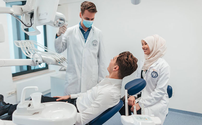Dental training facilities of the Department of Dentistry at SSST, Sarajevo