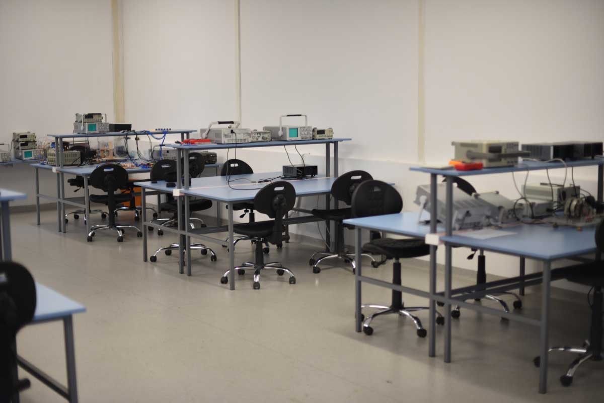 Electrical and electronics laboratory at the International University of Sarajevo